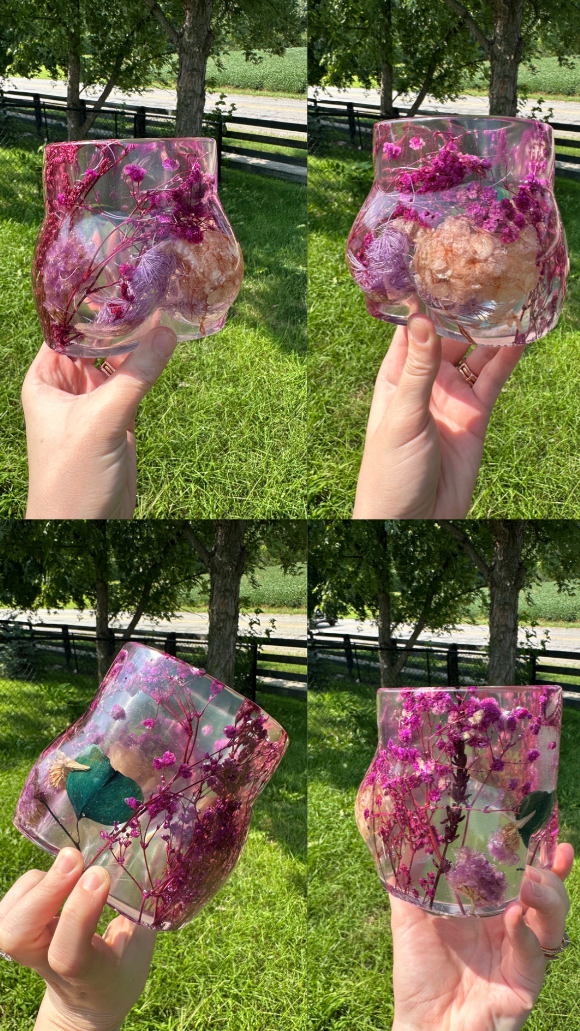 MADE TO ORDER Floral Booty Planter