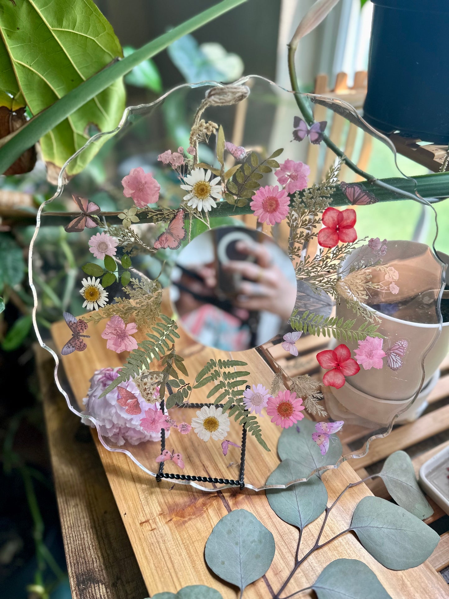 SUMMER 🌸 Floral Mirror