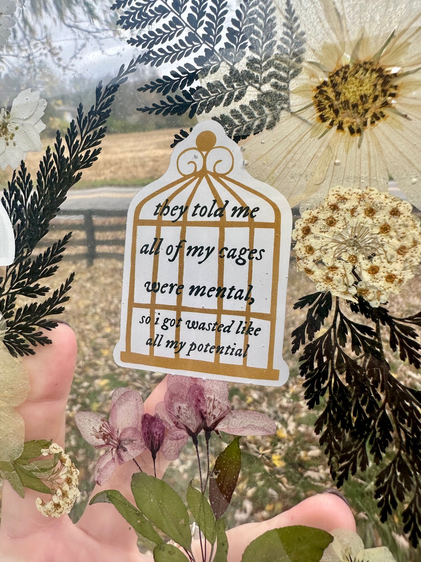 FOLKLORE TS✨Inspired Floral Tray