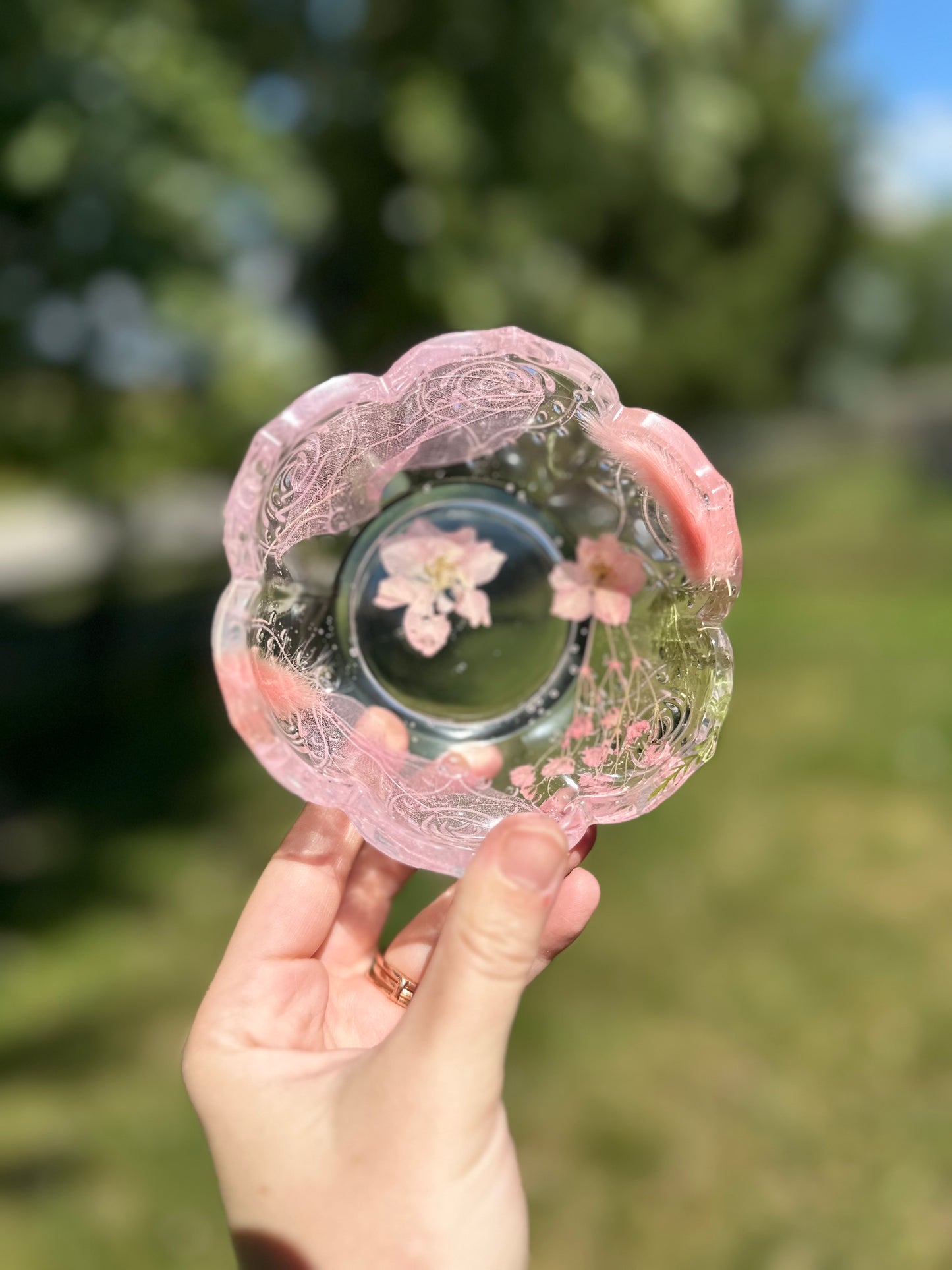 MADE TO ORDER Lotus Floral Bowls