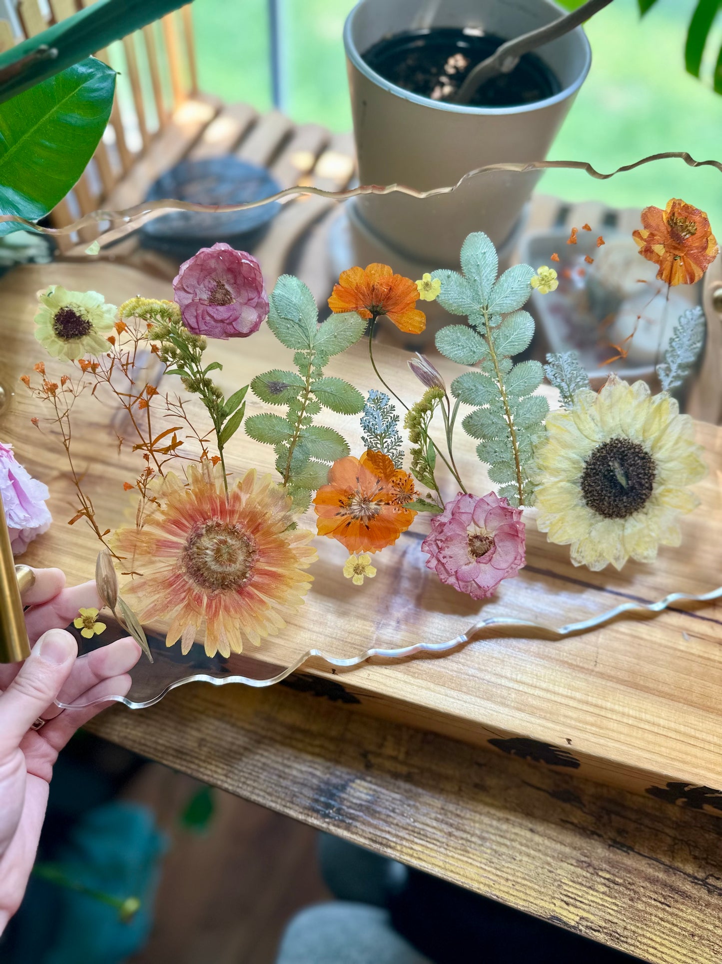 SUMMER 🌻 Floral Tray