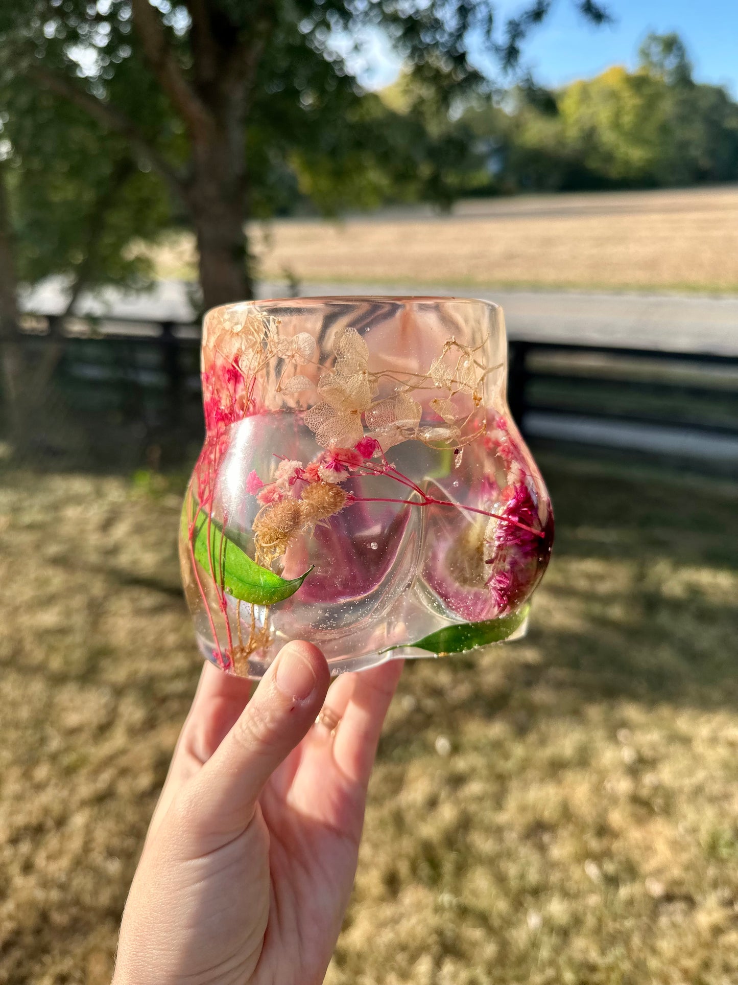 MADE TO ORDER Floral Booty Planter