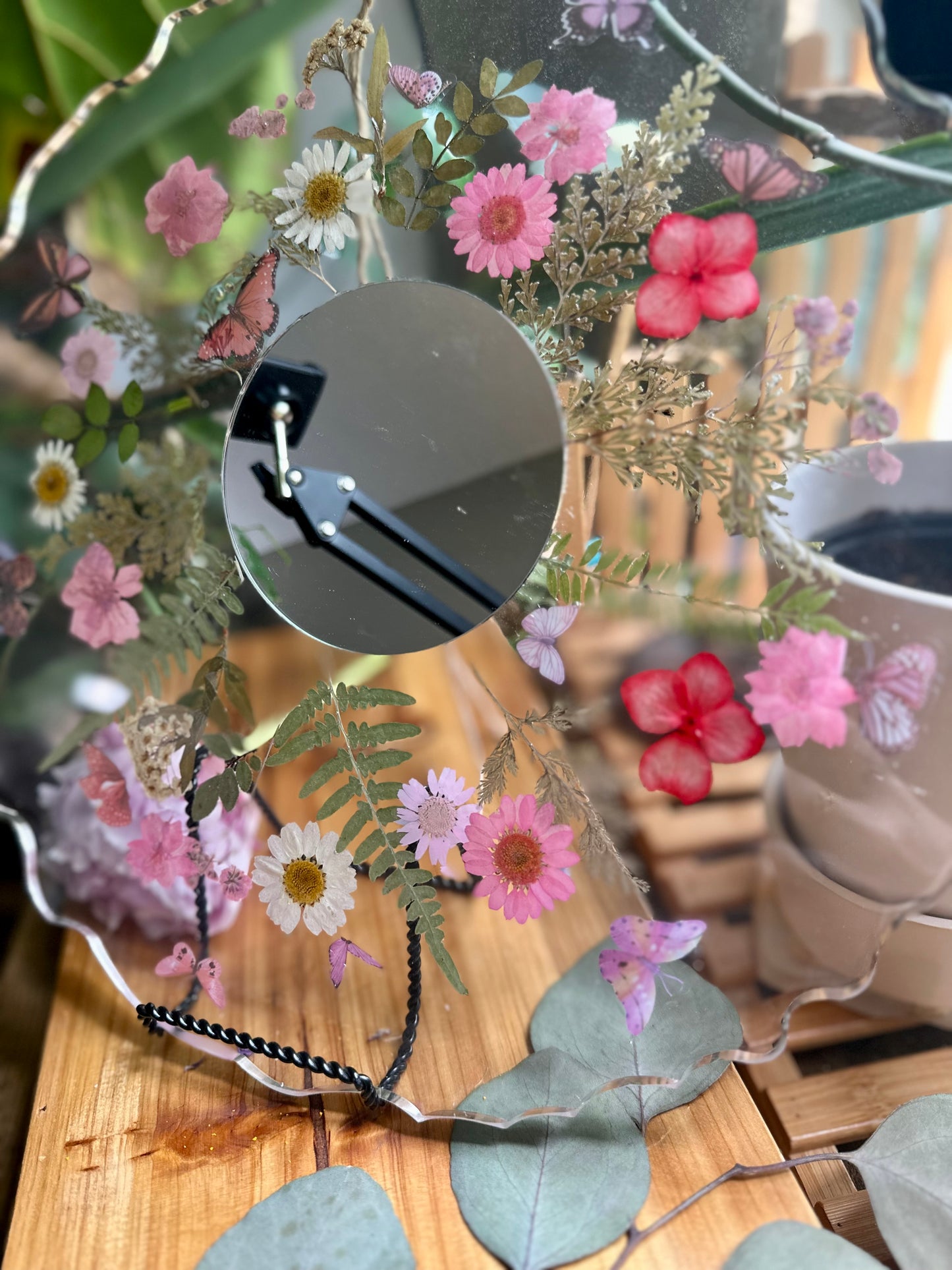 SUMMER 🌸 Floral Mirror