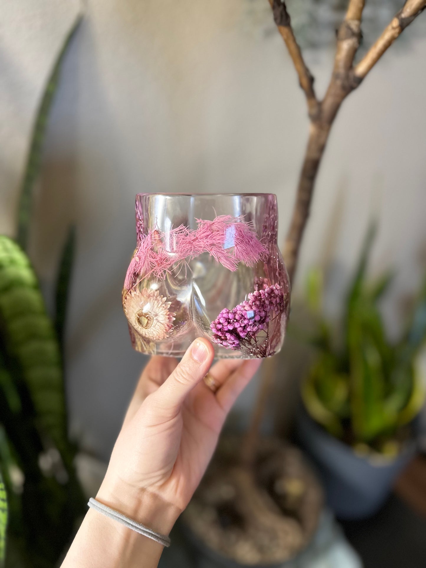 MADE TO ORDER Floral Booty Planter
