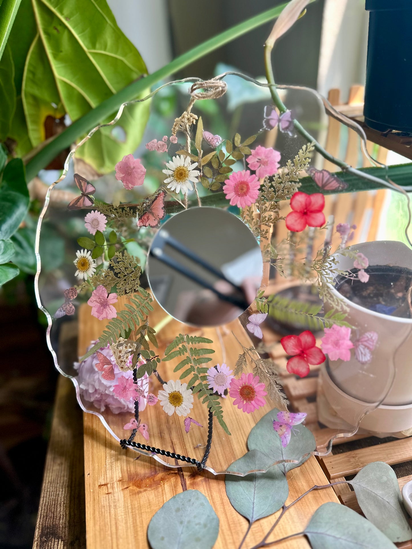 SUMMER 🌸 Floral Mirror