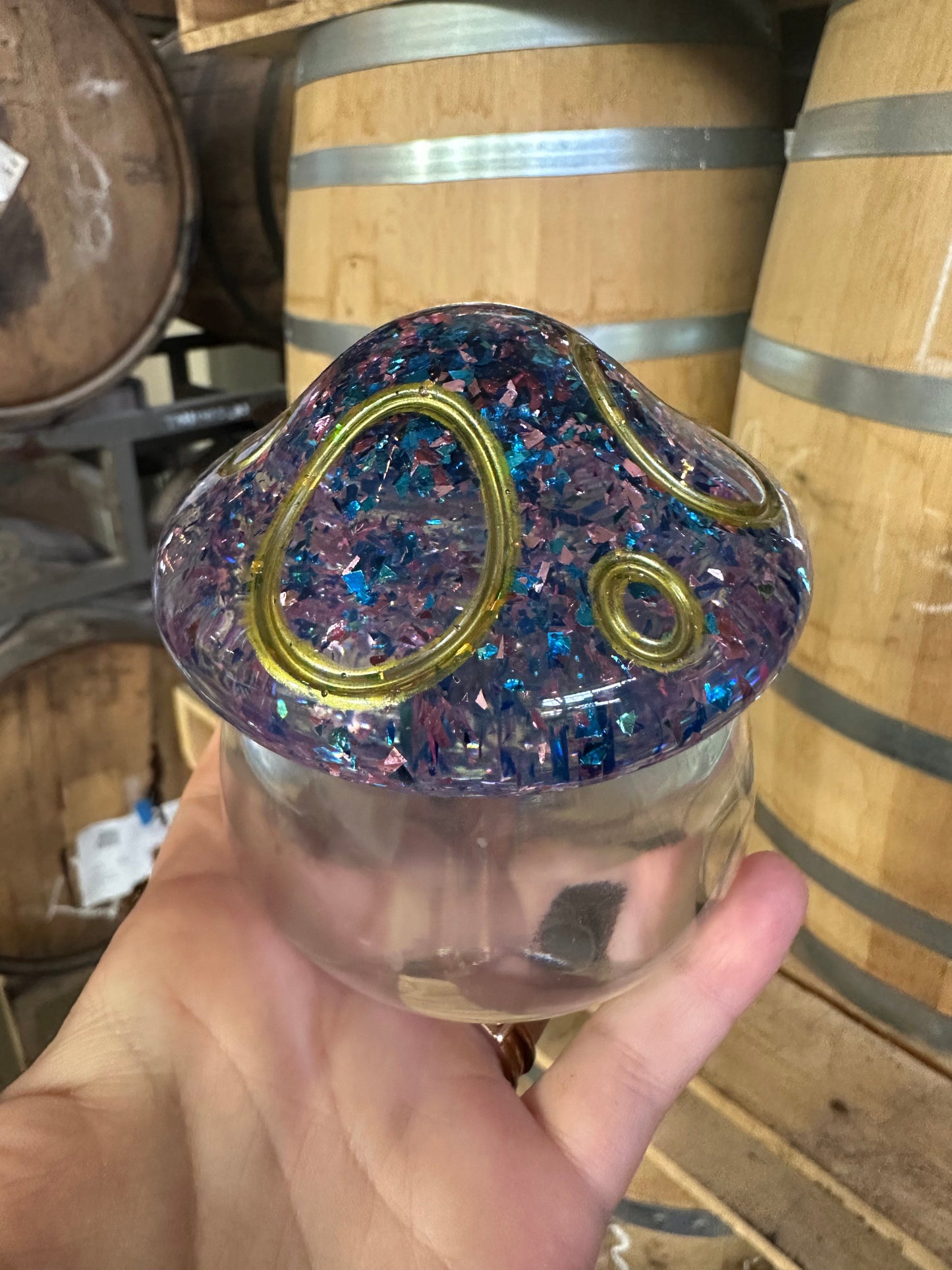 MADE TO ORDER Mushroom Jar