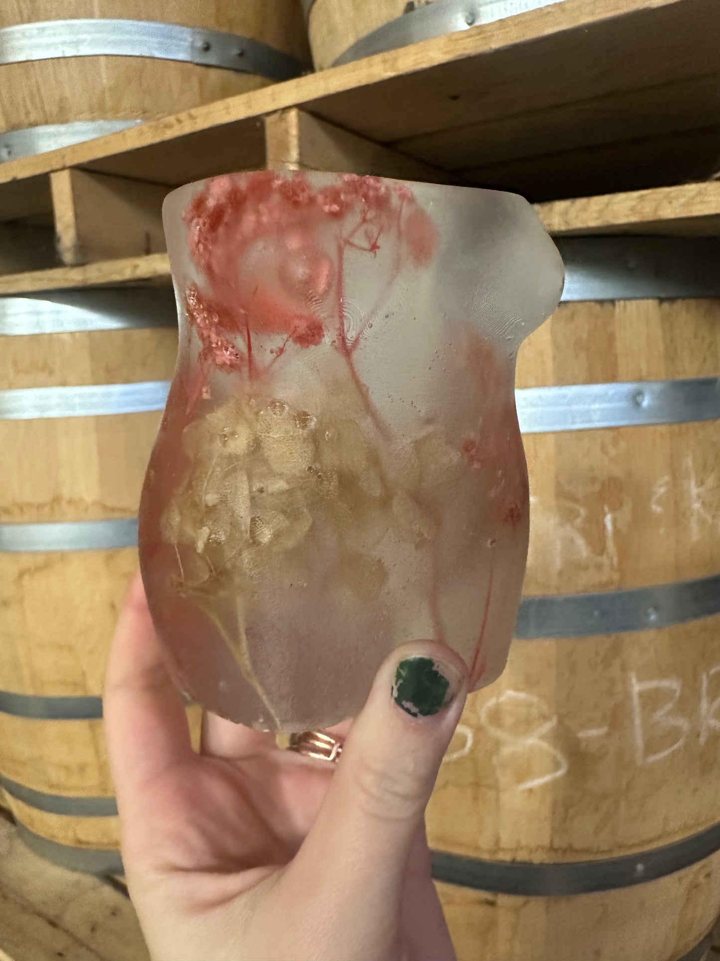 MADE TO ORDER Floral Thicc Body Vase
