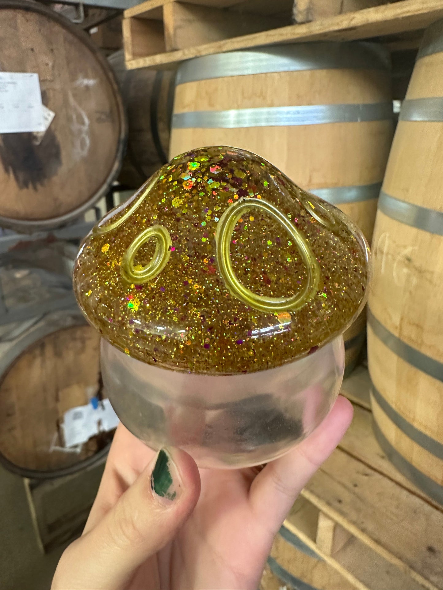 MADE TO ORDER Mushroom Jar