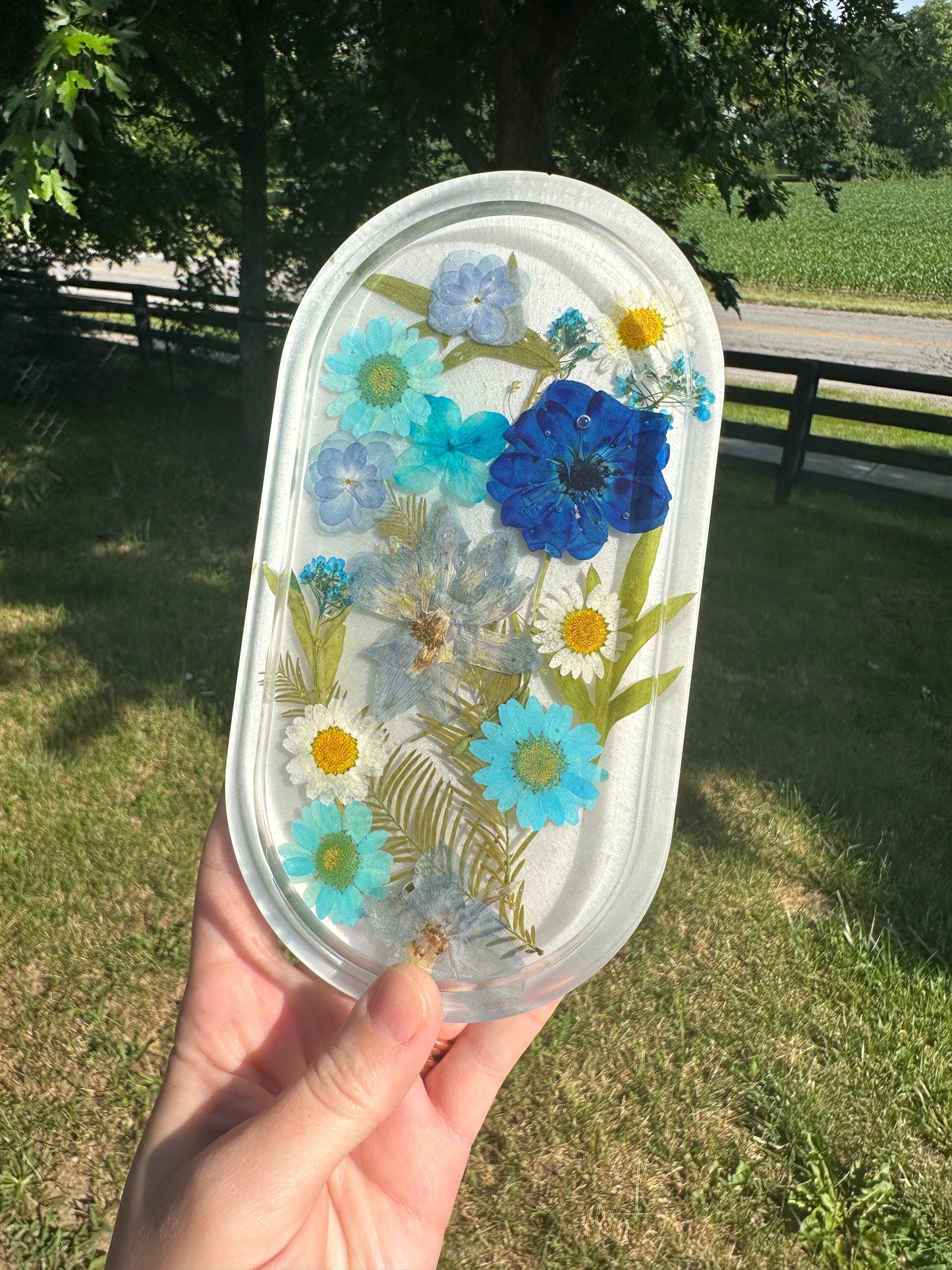 FLORAL Small Trinket Trays