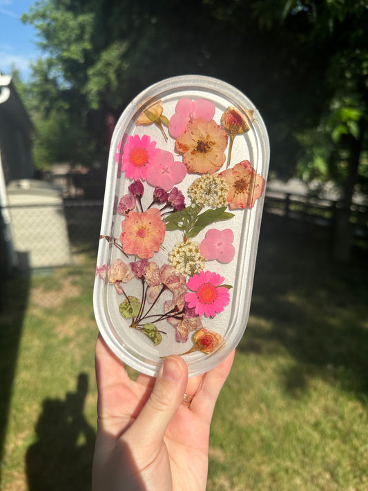 FLORAL Small Trinket Trays