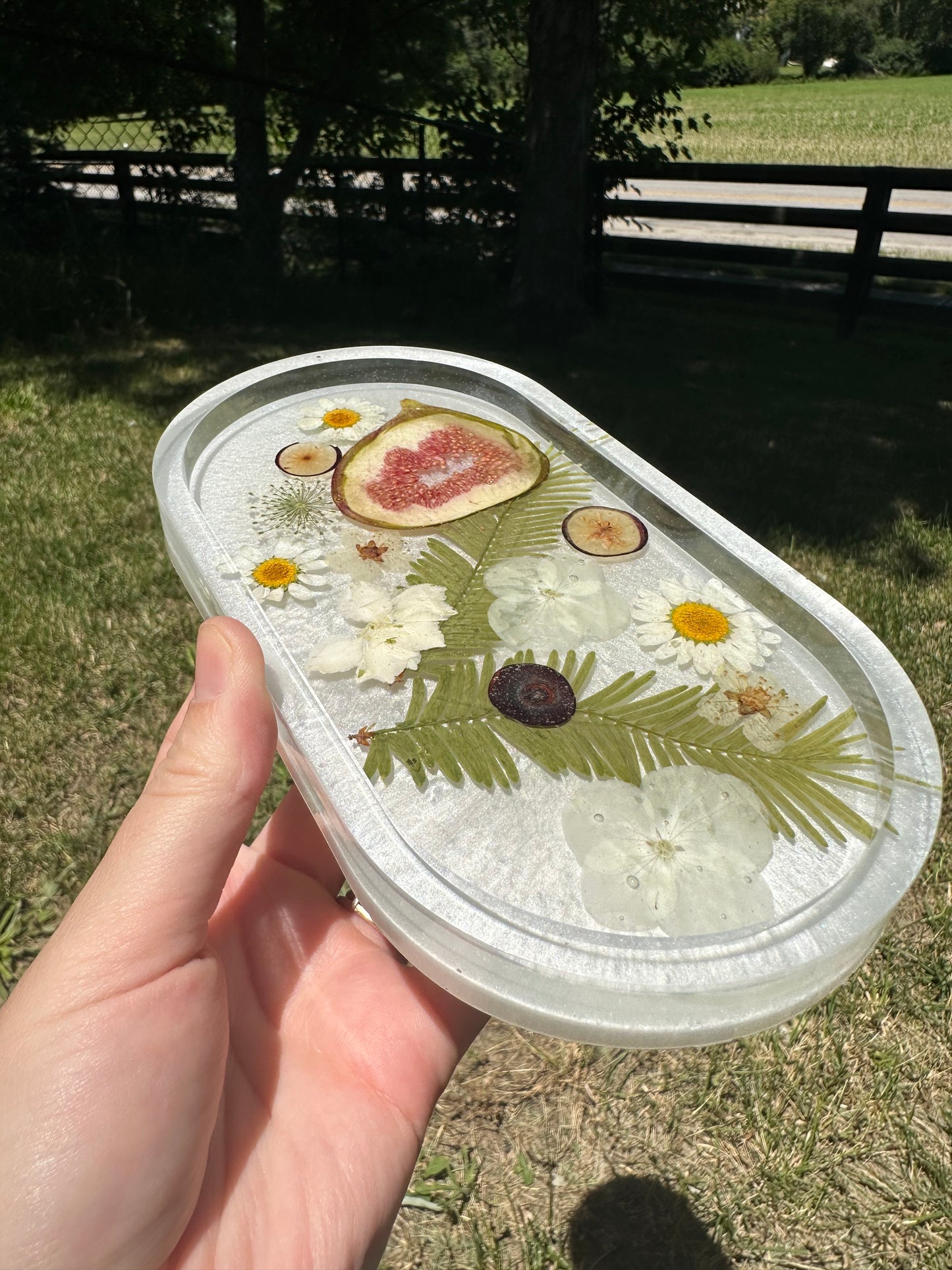 FLORAL Small Trinket Trays