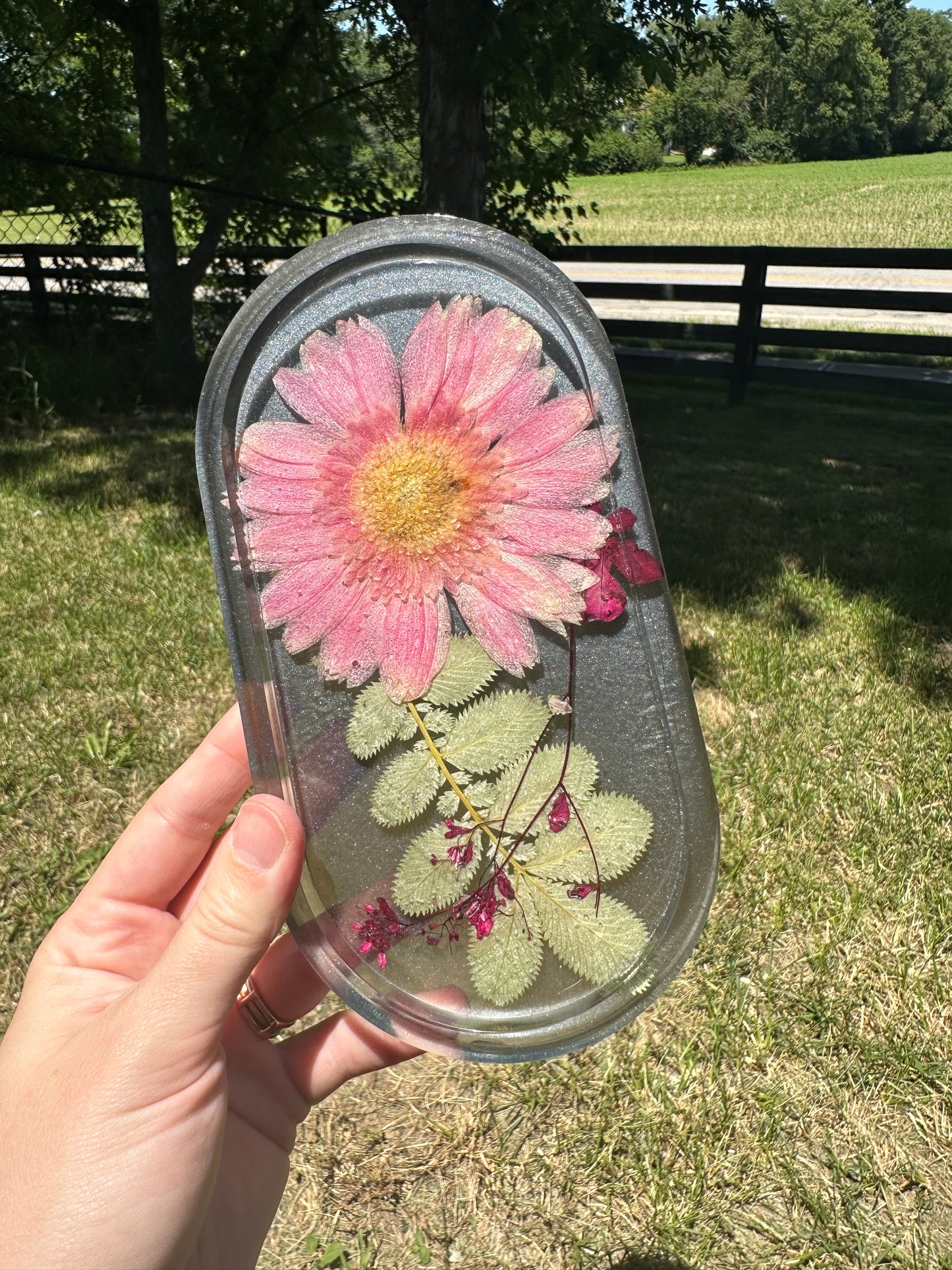 FLORAL Small Trinket Trays